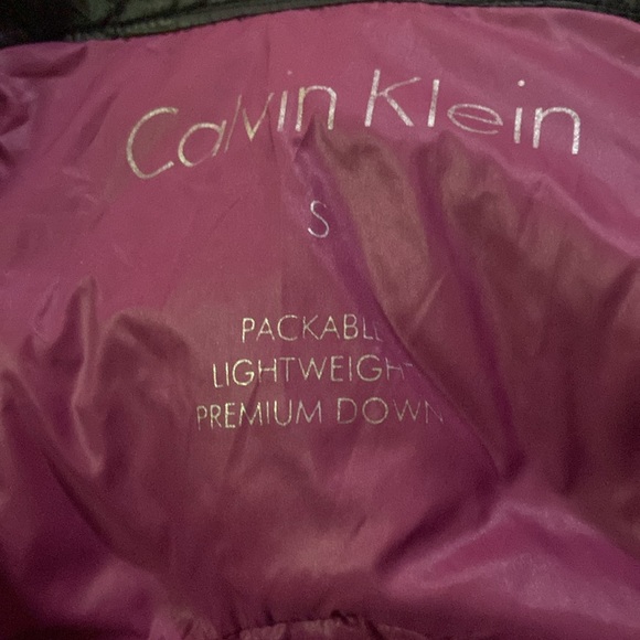 Calvin Klein Packable Down Puffer Coat ❤️ SZ S - Picture 3 of 3